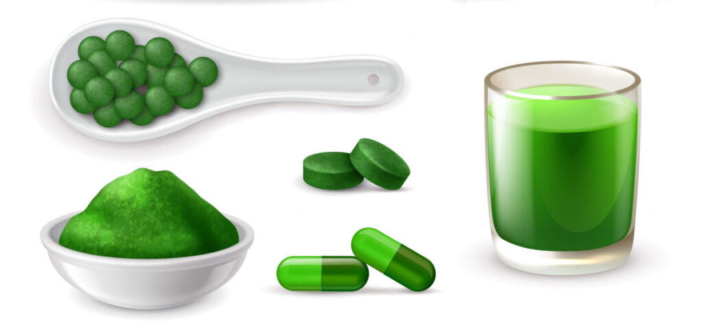 la spiruline, en poudre et en gélules